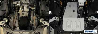 Rival 4x4 Unterfahrschutz Aluminium 6mm für Motor, Getriebe, Verteilergetriebe und Treibstoffpumpe Ineos Grenadier