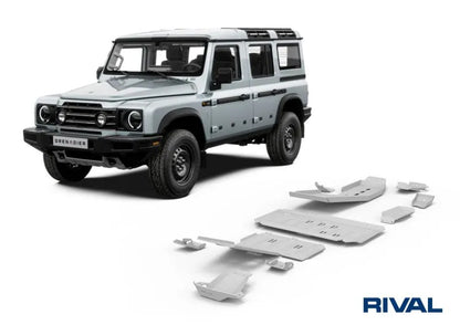 Rival 4x4 Europe Ineos Grenadier Unterfahrschutz – Komplett Set