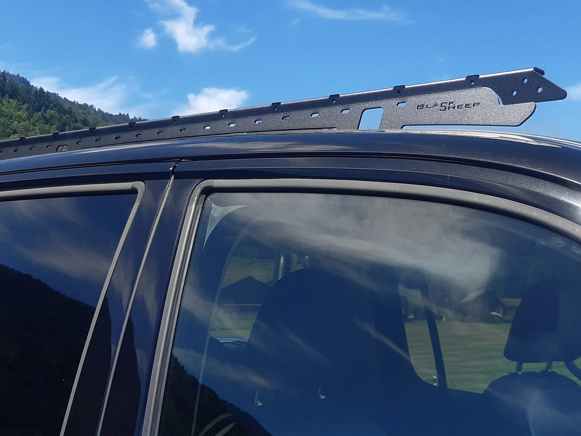 Universal foot rails VW Amarok DC