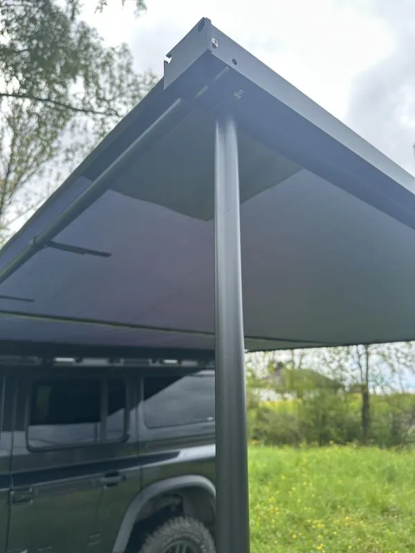 Ineos awning Black Sheep (Bundle) 250 , incl. mounting bracket and LED lighting, in aluminum box